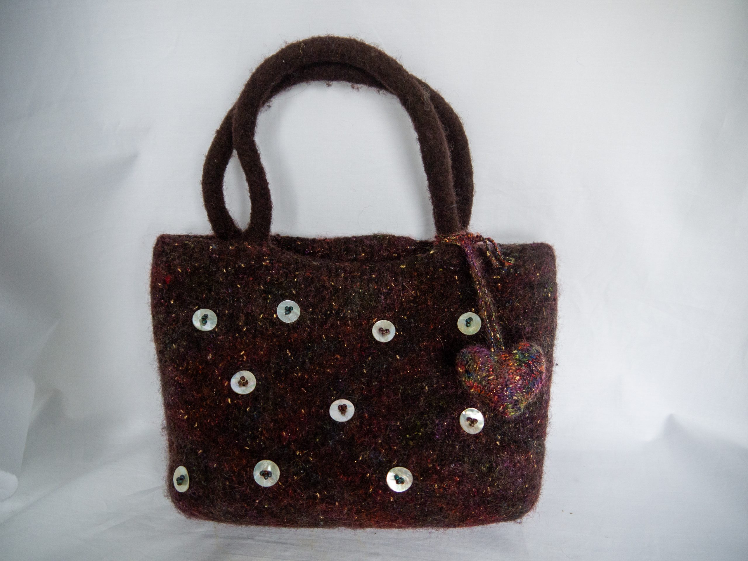 WWT0008-knit n Felted Bag